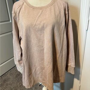 Women’s Plus Size Casual Tan Women's Top